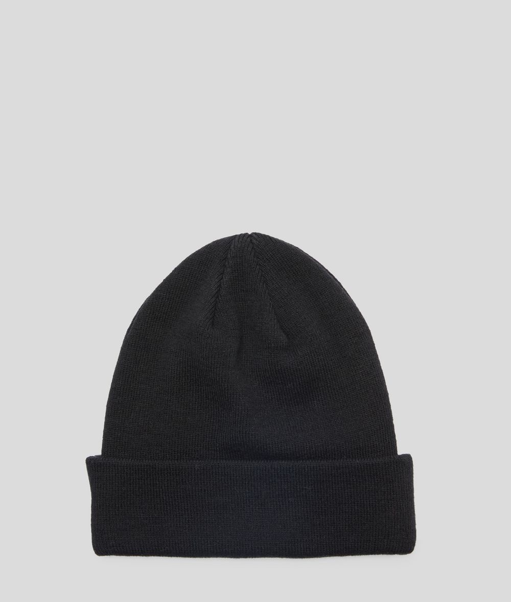 KARL LAGERFELD K/Ikonik bonnet en laine mélangée Chapeau et bonnet Femme d