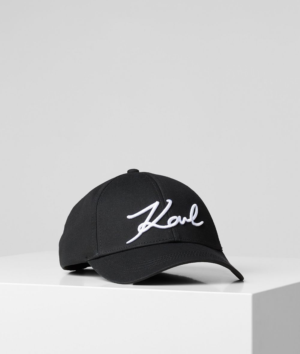 KARL LAGERFELD K/Signature Cap Hat Woman f