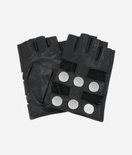 KARL LAGERFELD Glove Woman K/Snaps Leather Gloves f