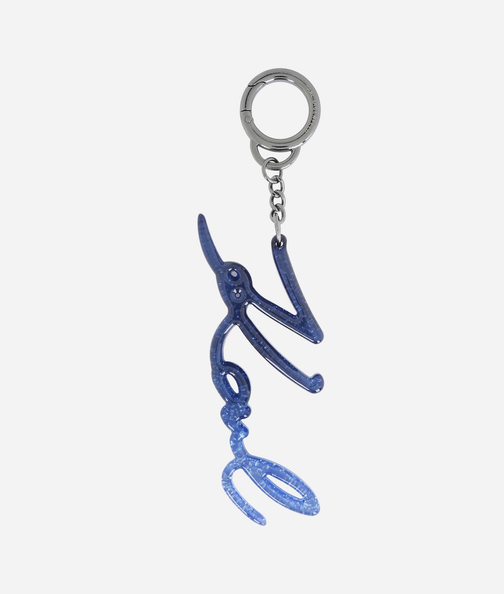 KARL LAGERFELD K/Signature Keychain Key Chain Woman f
