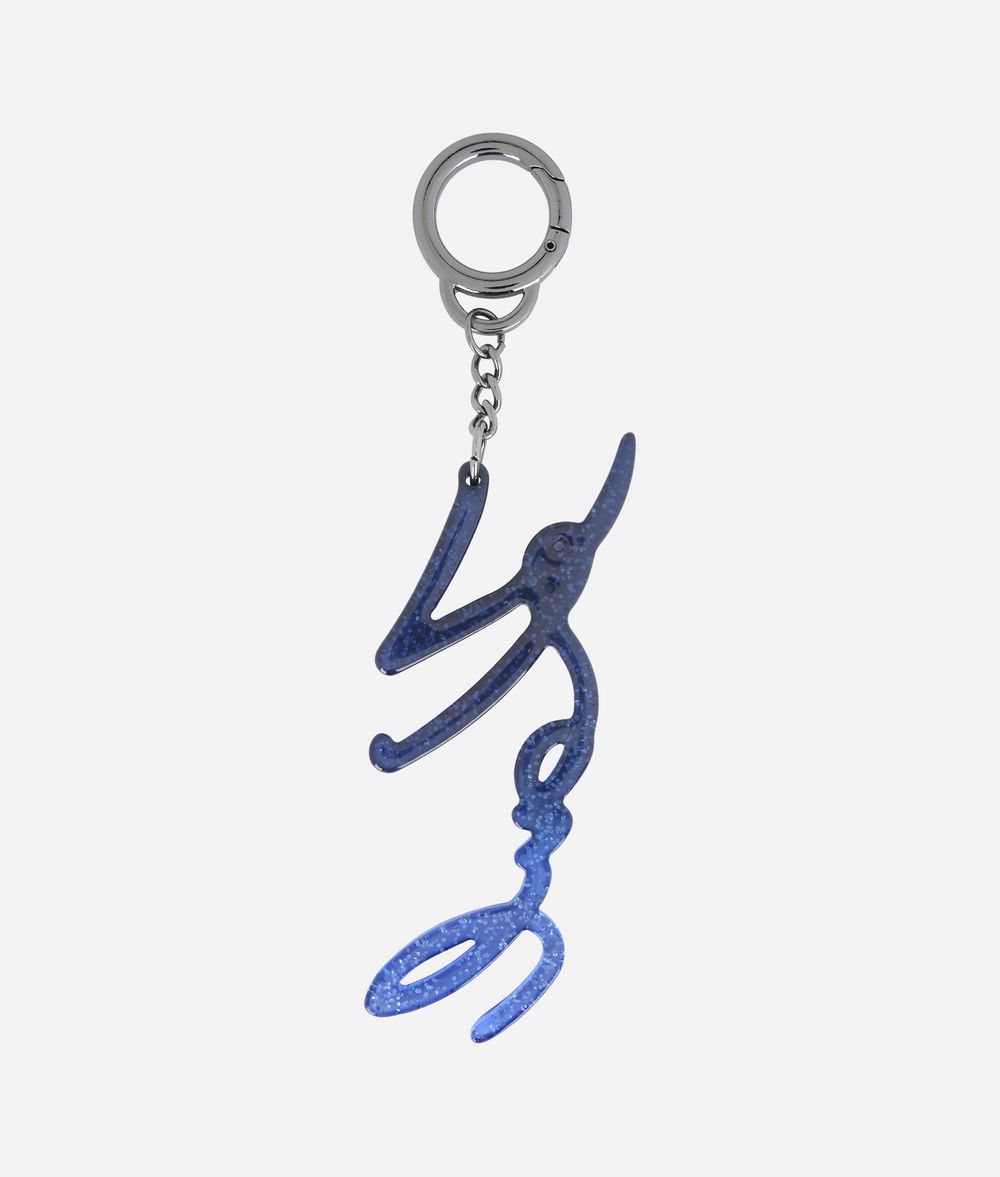 KARL LAGERFELD K/Signature Keychain Key Chain Woman r