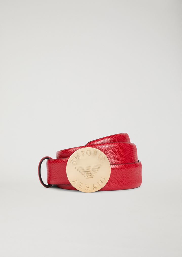 Cinturón con medalla con logotipo Cinturón con medalla con logotipo