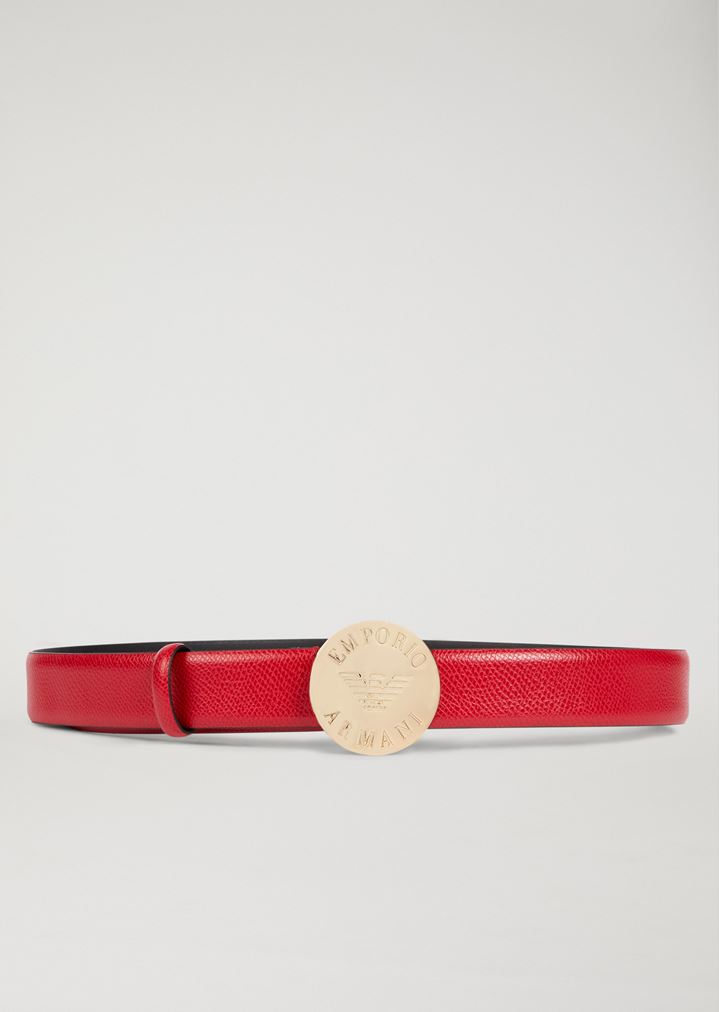 Cinturón con medalla con logotipo Cinturón con medalla con logotipo