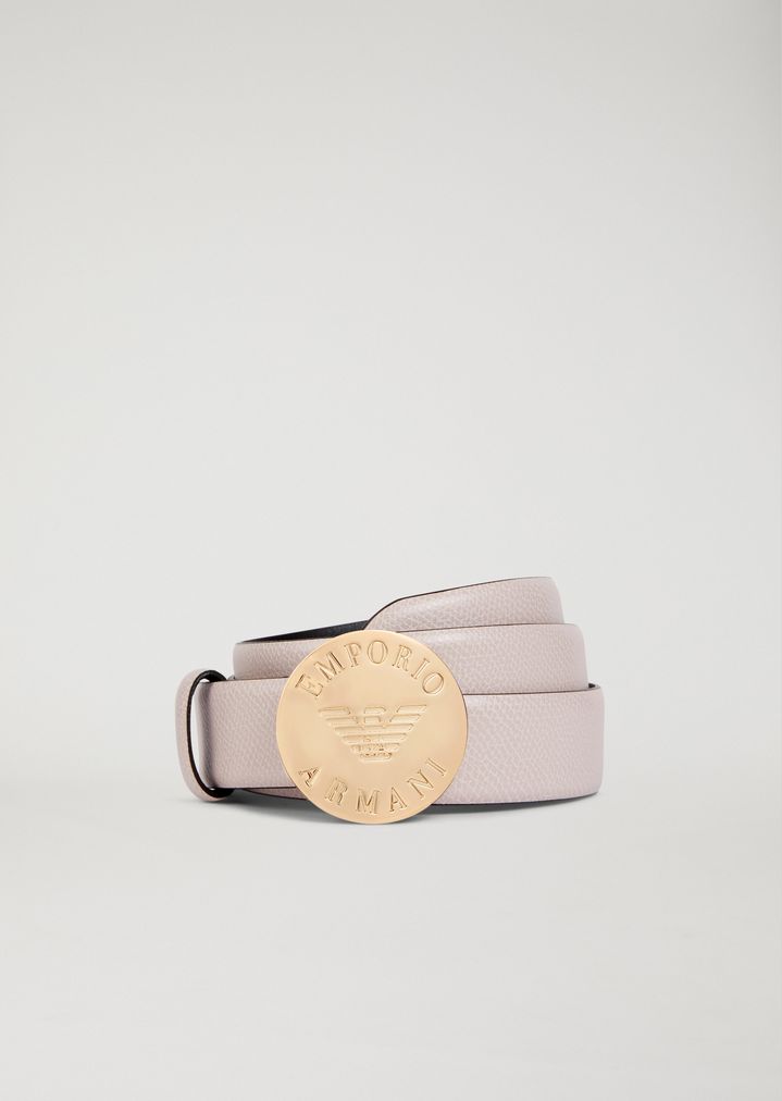 Cinturón con medalla con logotipo Cinturón con medalla con logotipo