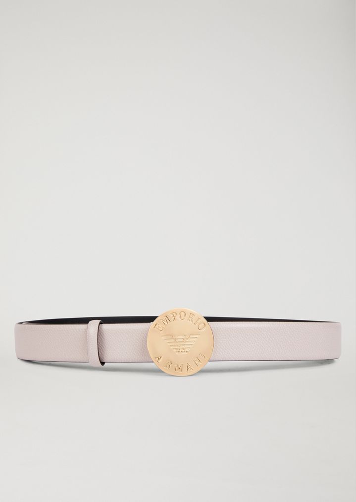 Cinturón con medalla con logotipo Cinturón con medalla con logotipo