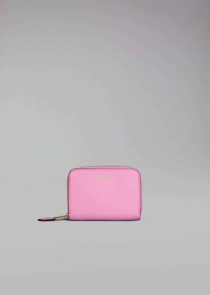 Cartera de piel lisa Cartera de piel lisa