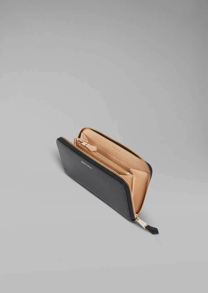 Cartera de piel y charol Cartera de piel y charol