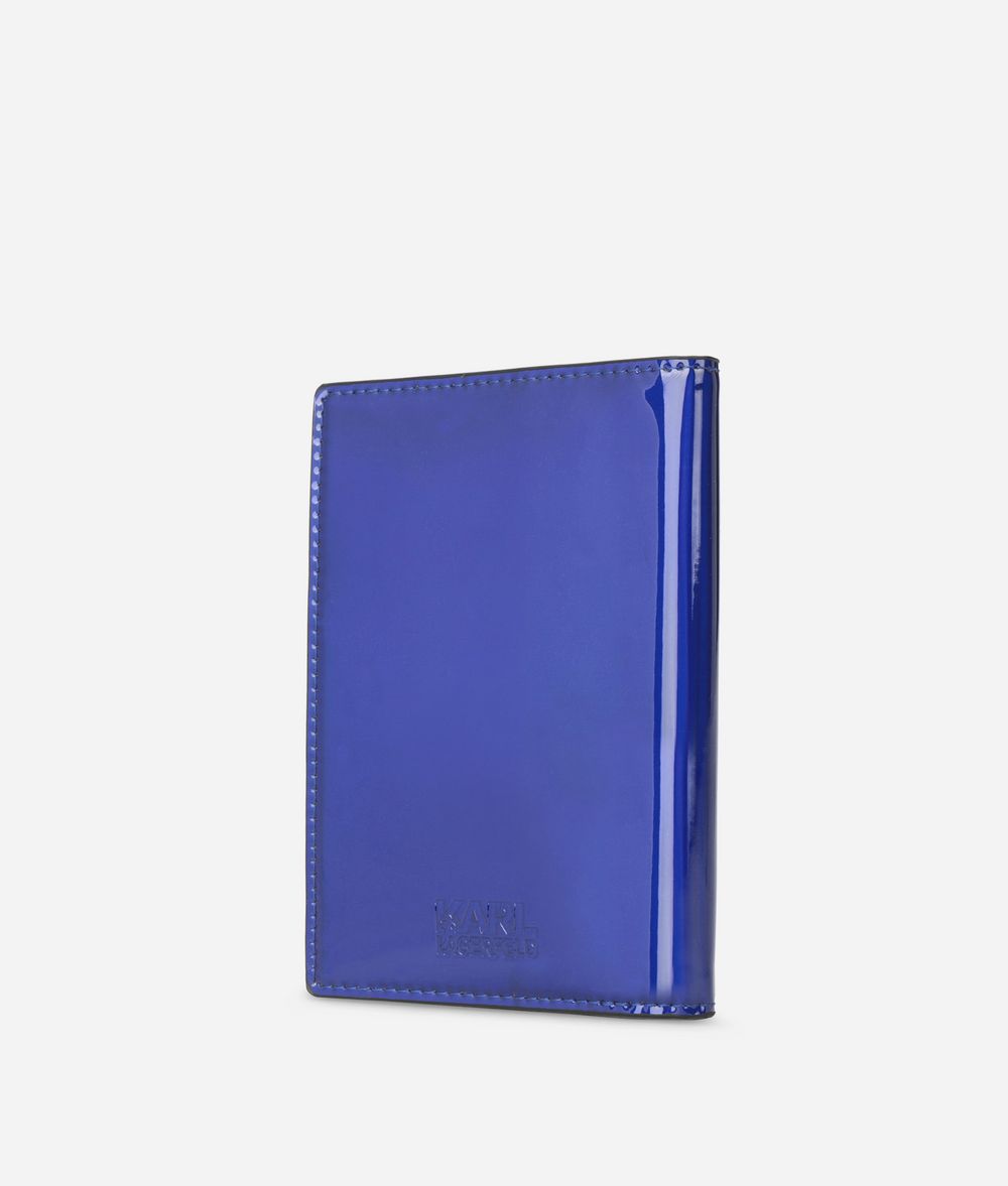 KARL LAGERFELD Karl Space étui à passeport Portefeuille Femme d