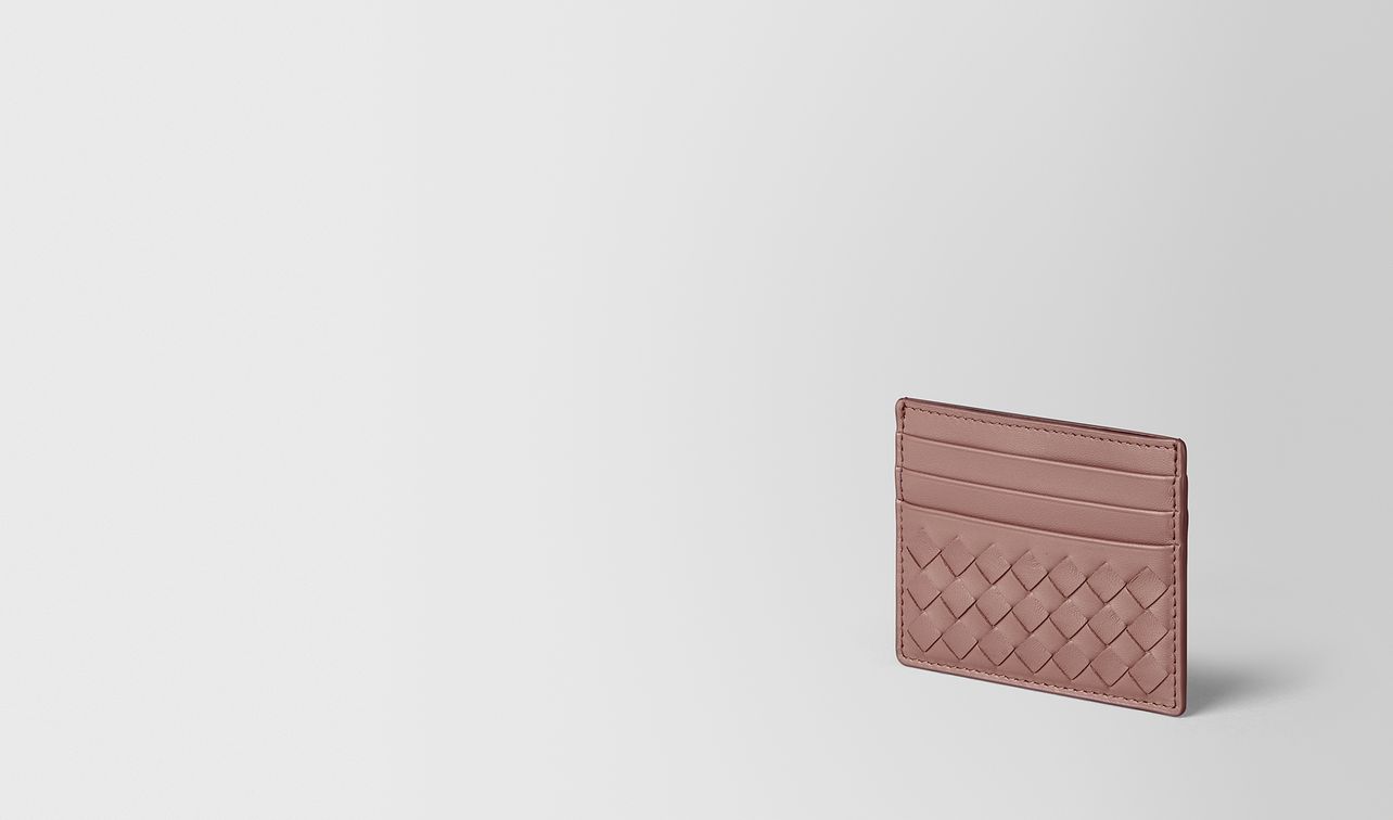deco rose intrecciato nappa card case landing