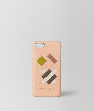 PEACH ROSE INTRECCIATO ABSTRACT HIGH-TECH CASE