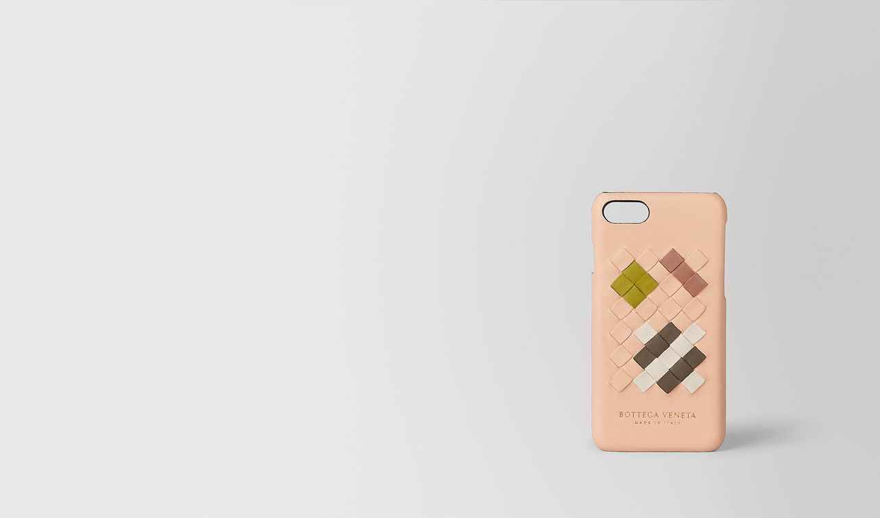 peach rose intrecciato abstract high-tech case landing