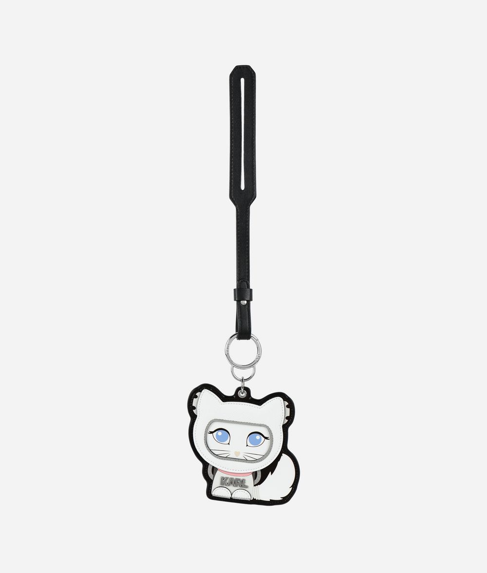 KARL LAGERFELD Karl Space Choupette Keychain Key Chain Woman f