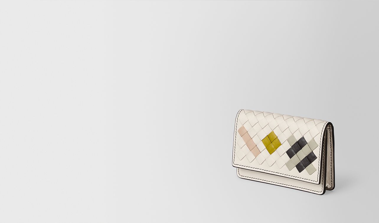 mist intrecciato abstract card case landing
