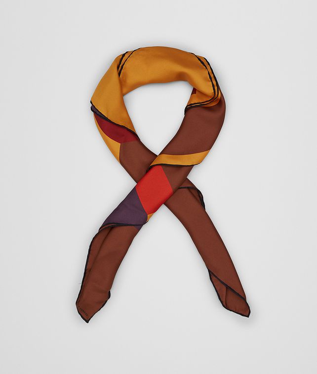 BOTTEGA VENETA HIBISCUS SILK FOULARD Scarf Woman fp