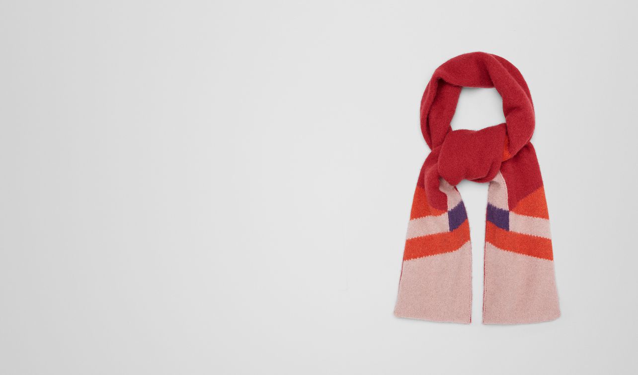deco rose cashmere scarf landing
