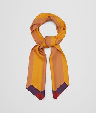 MULTICOLOR SILK TWILL SCARF