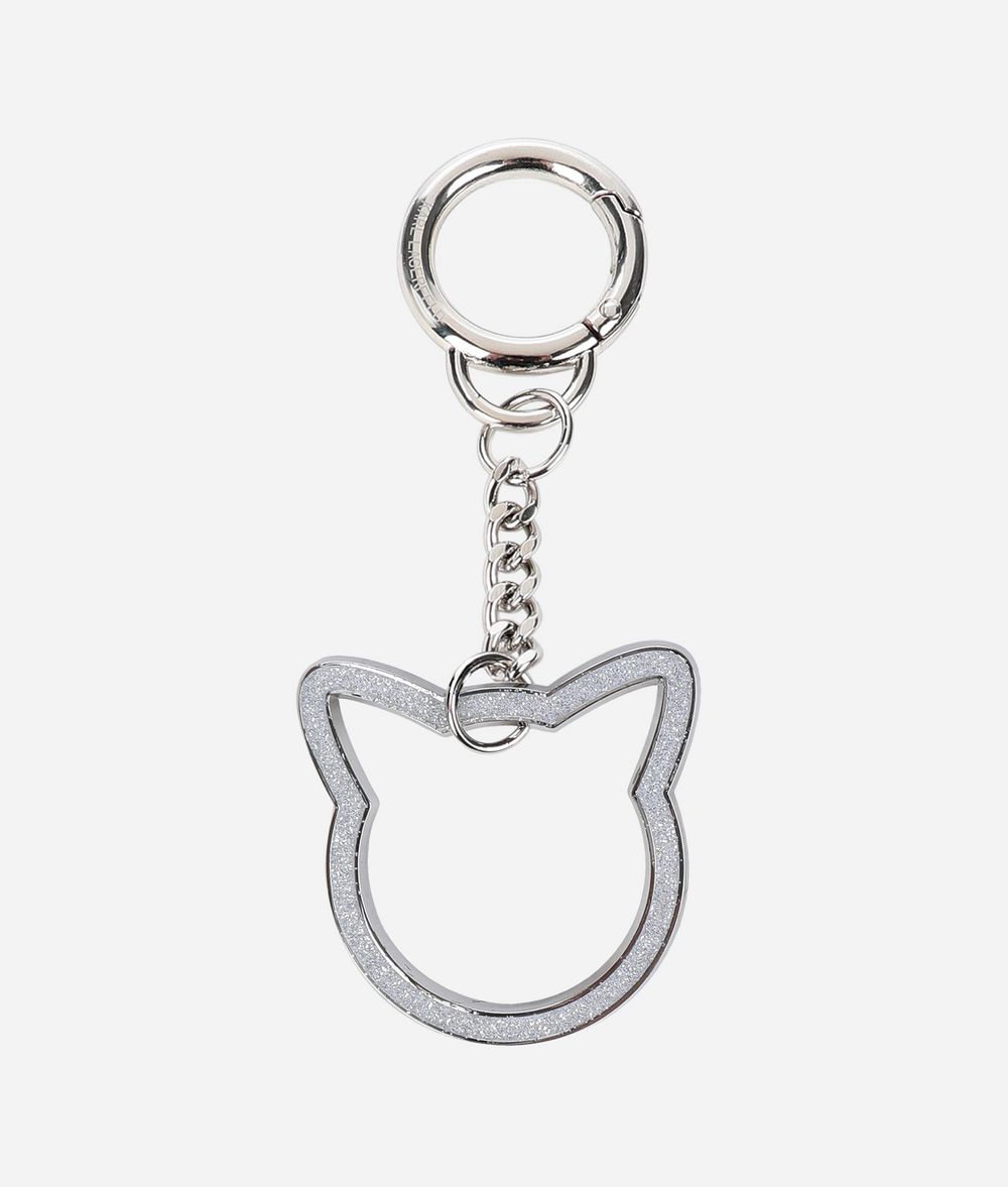 KARL LAGERFELD K/Katlock Glitter Keychain Key Chain Woman f