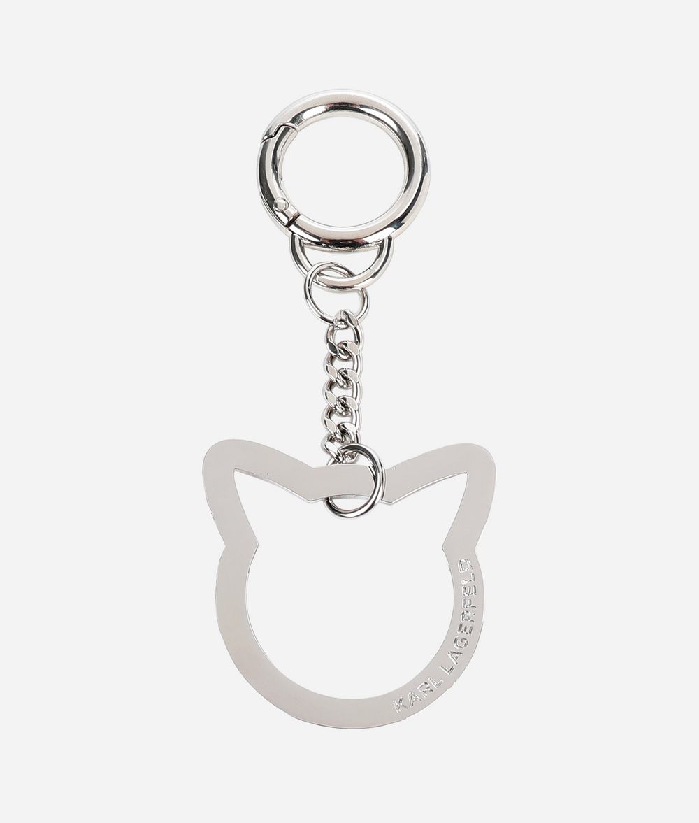 KARL LAGERFELD K/Katlock Glitter Keychain Key Chain Woman r