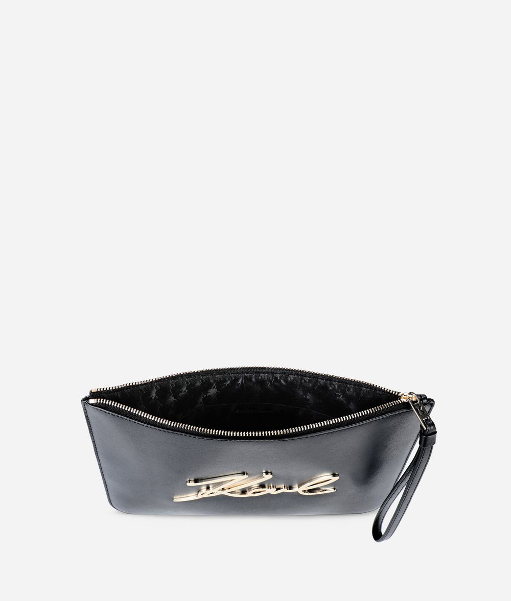 KARL LAGERFELD K/Signature Pouch Minaudière Woman d
