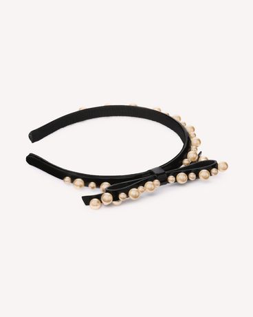 REDValentino GEOMETRIC BOW HEADBAND