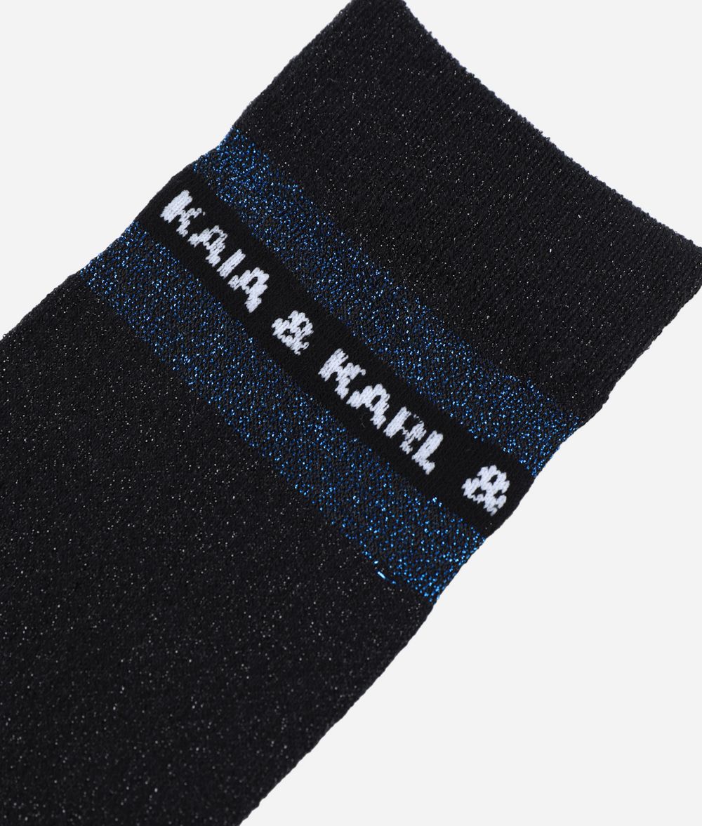 KARL LAGERFELD Karl X Kaia Glitter Socks Sock Woman r