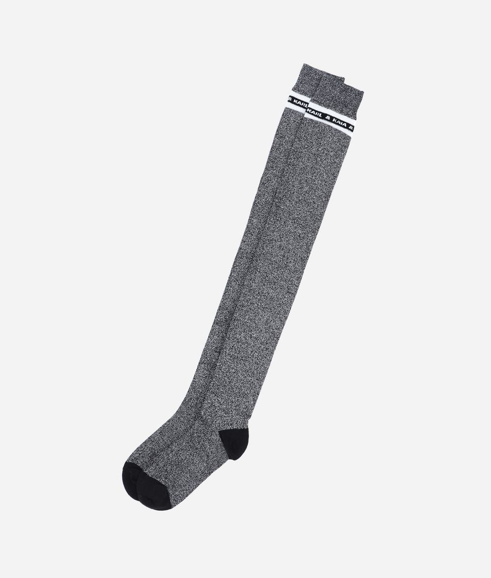 KARL LAGERFELD Karl X Kaia Overknee Socks Sock Woman f