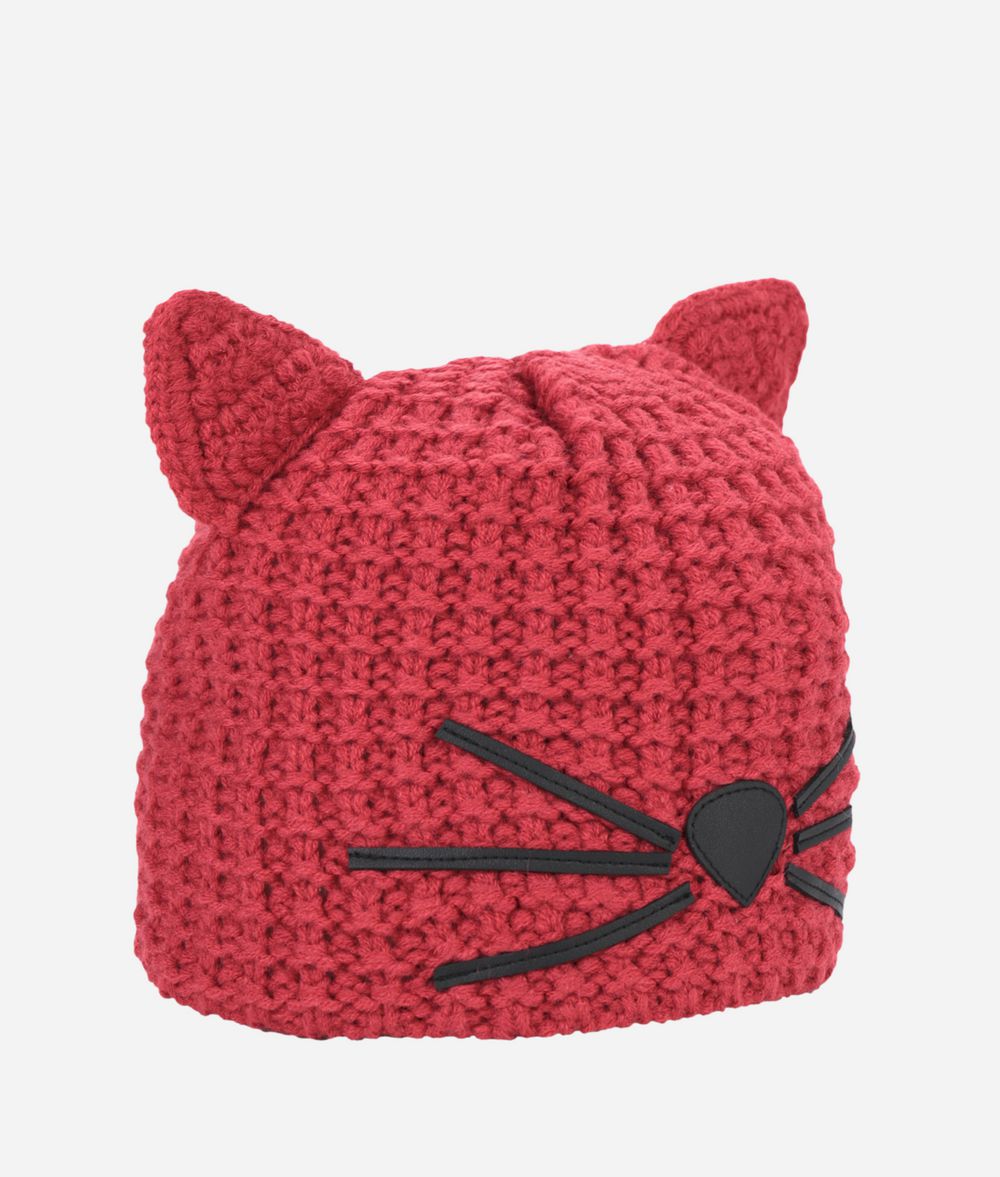 KARL LAGERFELD Choupette Beanie Hat Hat Woman f