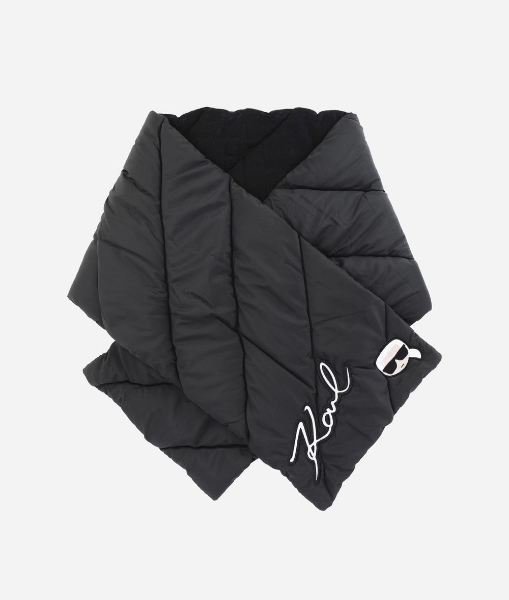 KARL LAGERFELD K/Ikonik Puffer Scarf Scarf Woman f