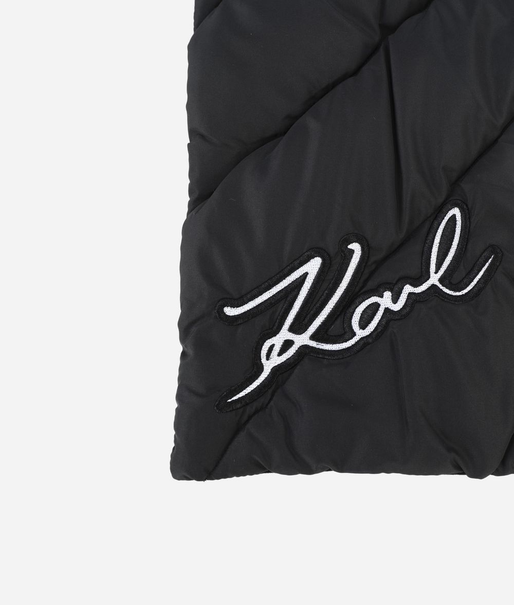 KARL LAGERFELD K/Ikonik Puffer Scarf Scarf Woman r