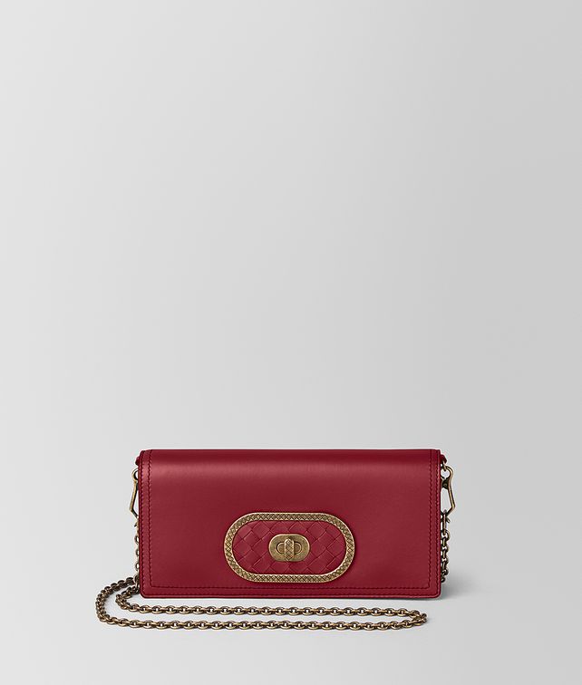 BOTTEGA VENETA CHAIN WALLET IN NAPPA Mini Bag and Pouche Woman fp