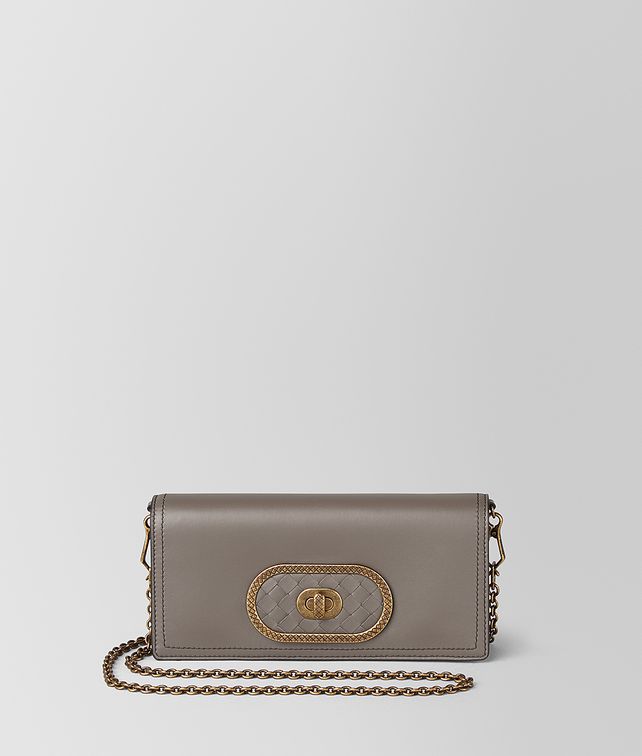BOTTEGA VENETA CHAIN WALLET IN NAPPA Mini Bag and Pouche Woman fp