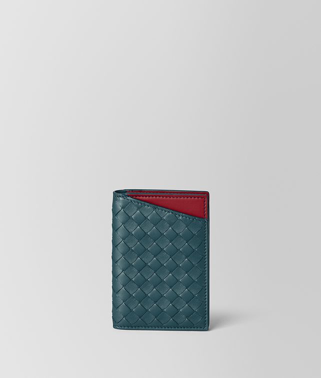 BOTTEGA VENETA KARTENETUI AUS ZWEIFARBIGEM NAPPA Kartenetui Herren fp