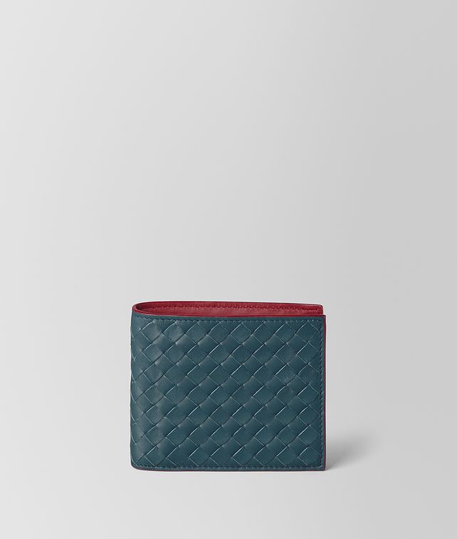 BOTTEGA VENETA BILLFOLD IN INTRECCIATO VN AND NAPPA Small Wallet Man fp