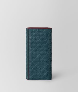 CONTINENTAL WALLET IN INTRECCIATO VN AND NAPPA