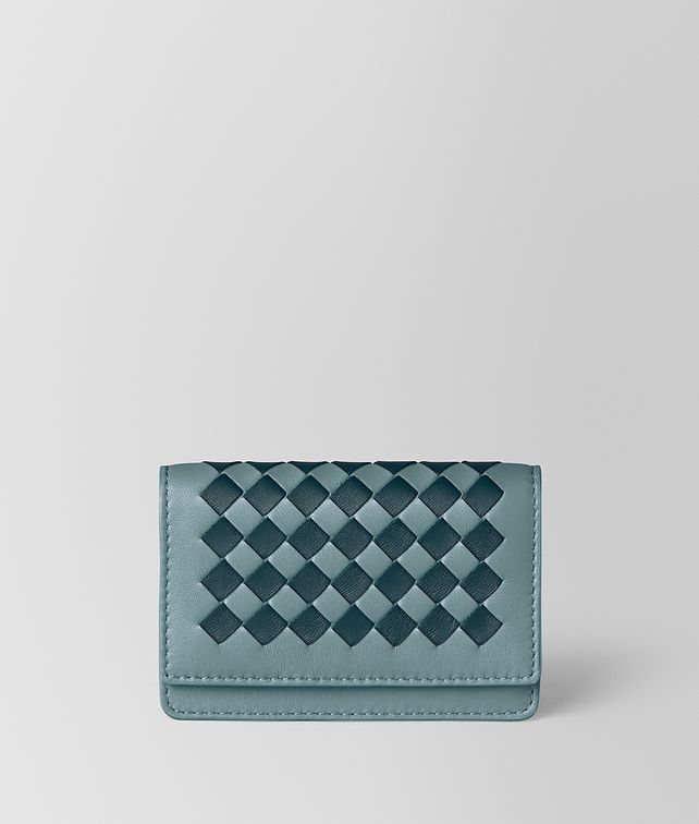 BOTTEGA VENETA CARD CASE IN INTRECCIATO CHEQUER Card Case E fp