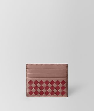 CARD CASE IN INTRECCIATO CHEQUER 