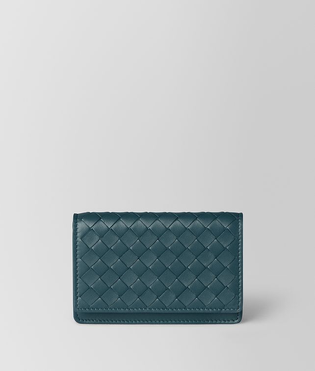 BOTTEGA VENETA CARD CASE IN INTRECCIATO NAPPA Card Case E fp