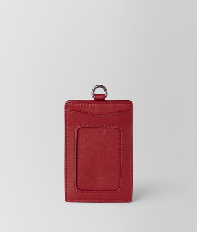 BOTTEGA VENETA TRAIN PASS CASE IN INTRECCIATO NAPPA Card Case E fp