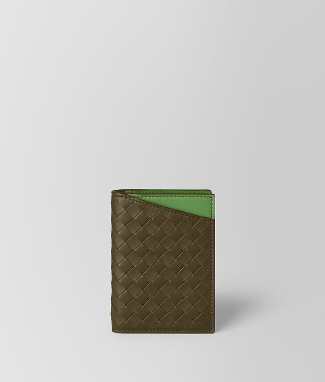 BOTTEGA VENETA CARD CASE IN NAPPA BICOLOUR Card Case Man fp