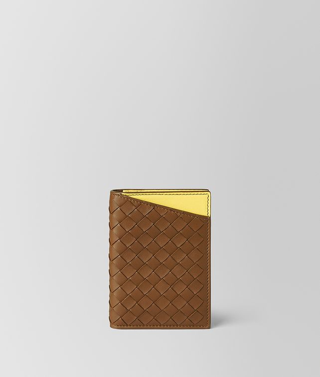 BOTTEGA VENETA 双色NAPPA小羊皮卡片夹 卡片夹及零钱包 男士 fp