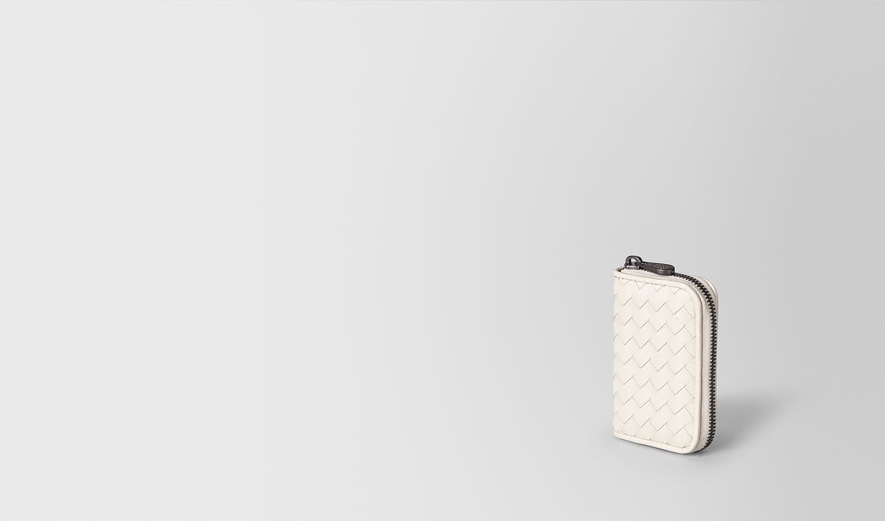 coin purse in intrecciato nappa landing