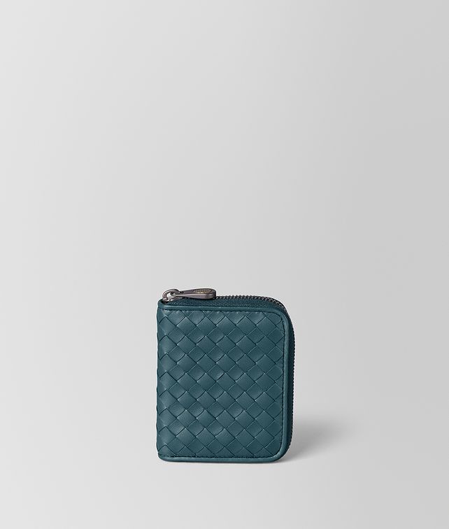 BOTTEGA VENETA COIN PURSE IN INTRECCIATO NAPPA Small Wallet Woman fp