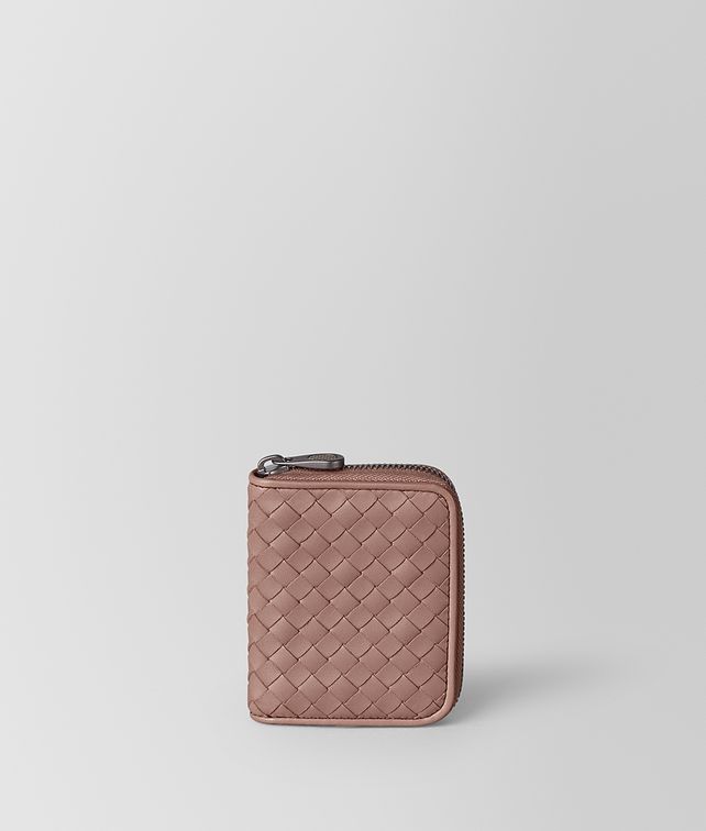 BOTTEGA VENETA COIN PURSE IN INTRECCIATO NAPPA Small Wallet Woman fp
