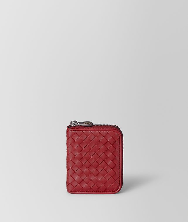 BOTTEGA VENETA COIN PURSE IN INTRECCIATO NAPPA Small Wallet Woman fp