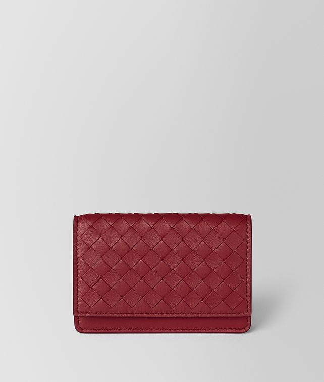 BOTTEGA VENETA CARD CASE IN INTRECCIATO NAPPA Card Case E fp