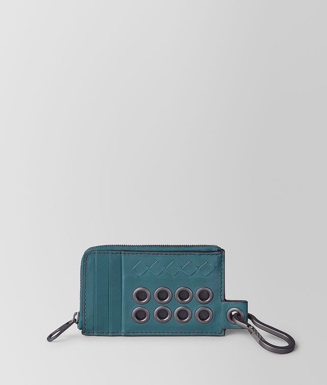 BOTTEGA VENETA COIN PURSE IN VN EYELETS Small Wallet Man fp