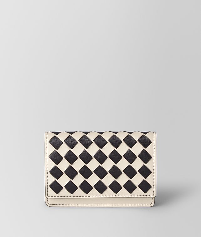 BOTTEGA VENETA CARD CASE IN INTRECCIATO CHECKER Card Case E fp