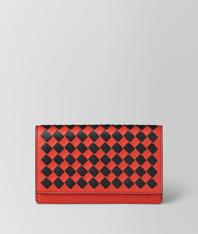 BOTTEGA VENETA CARD CASE IN INTRECCIATO CHEQUER Card Case E fp