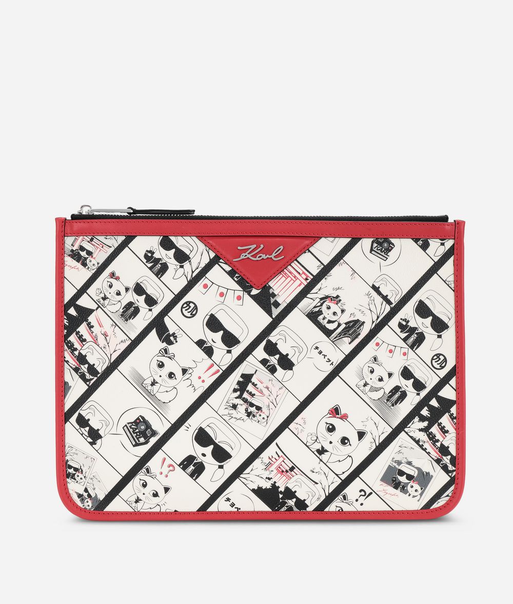 KARL LAGERFELD K/Tokyo Big Pouch Pouch Woman f