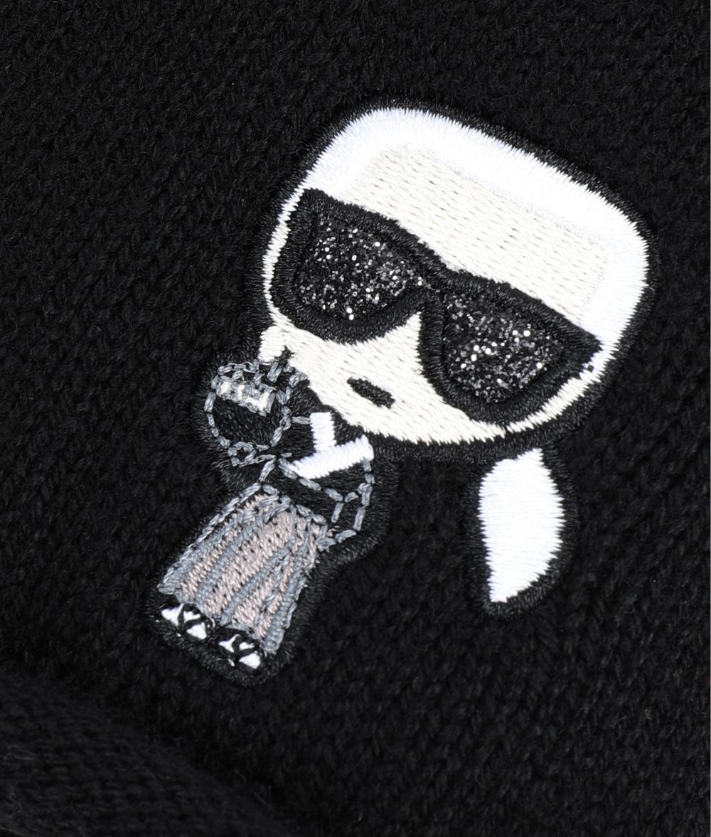 KARL LAGERFELD K/Tokyo Beanie Hat Woman d
